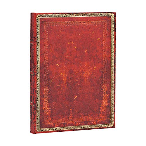 Carnets à couverture rigide - Rouge Vénitien - Midi - Ligné