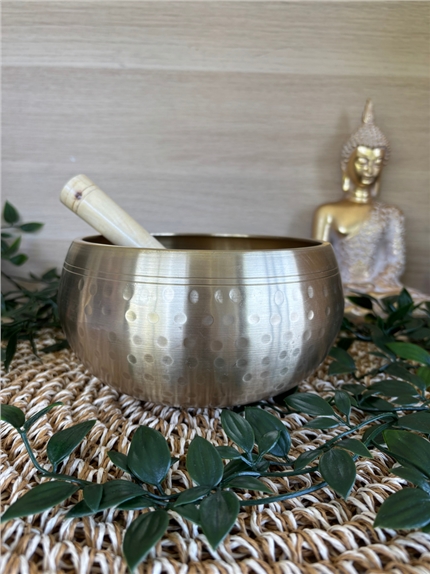 Bol Chantant Tibétain Martelé env 15 cm