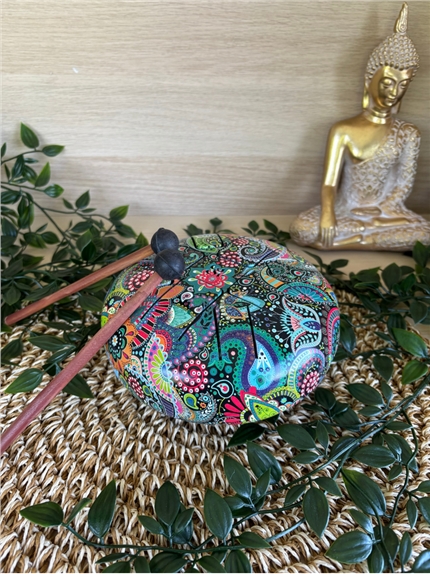 Tongue Drum Multicolore 17 cm