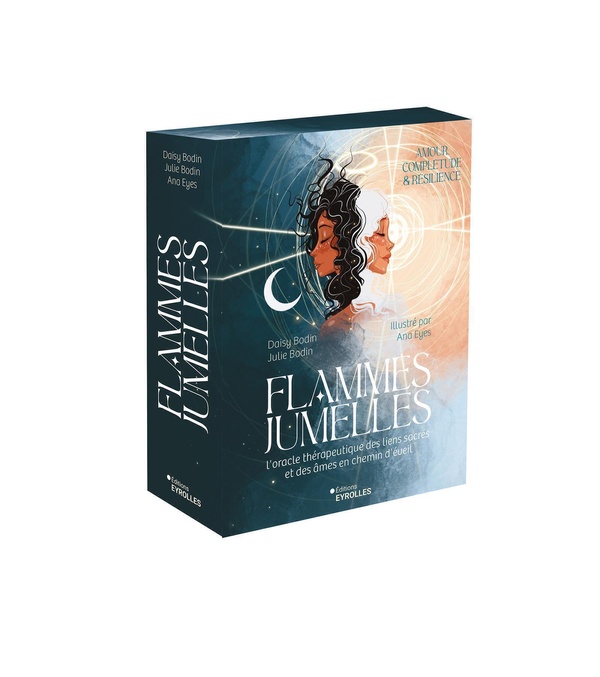 Flammes jumelles - L'oracle thérapeutique des liens sacrés et des âmes en chemin d'éveil : Amour, complétude & résilience