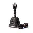 Dorje et Cloche en laiton qualité supérieure | 15x8 cm