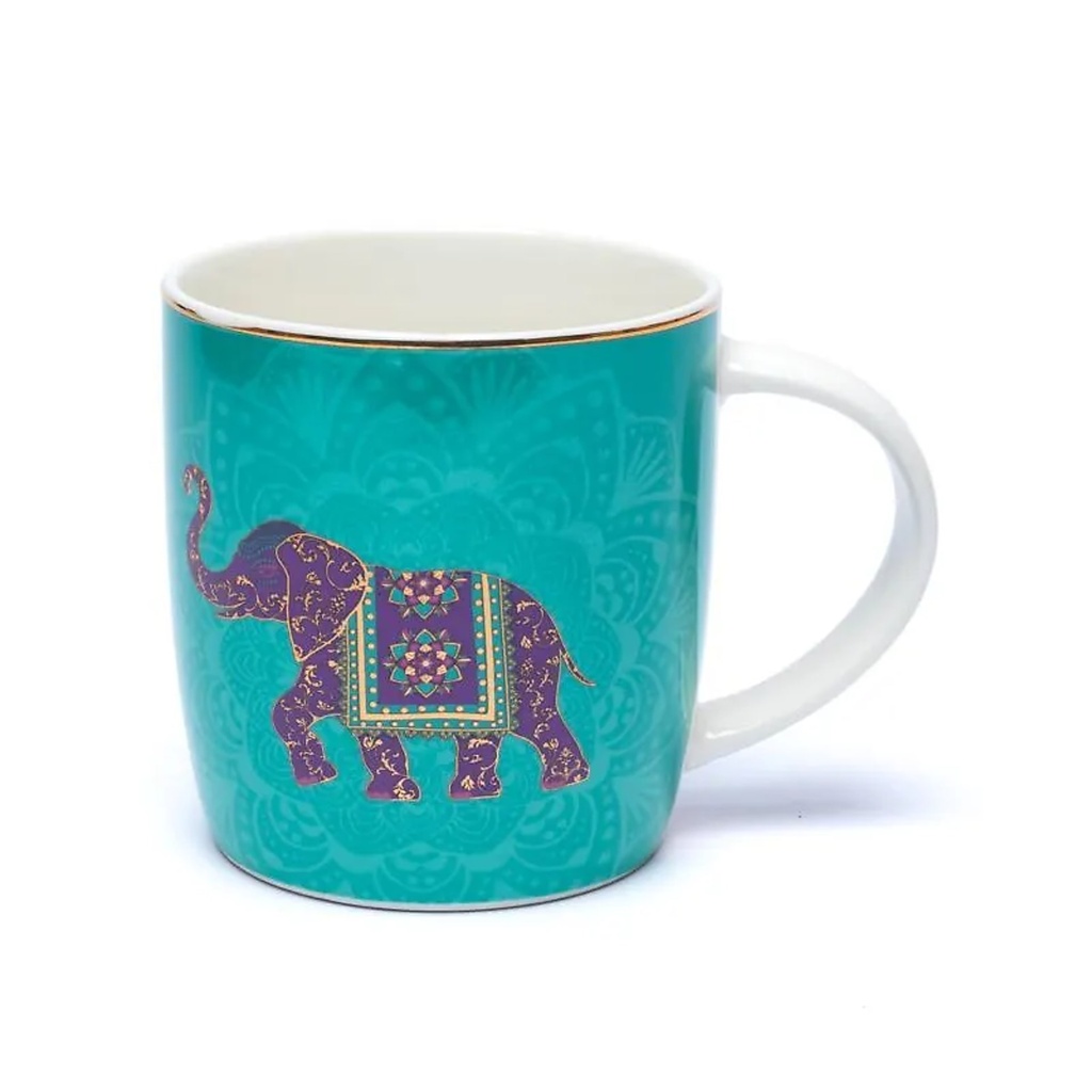 Tasse Infuseur à Thé  Éléphant Indien --  ±400 ml