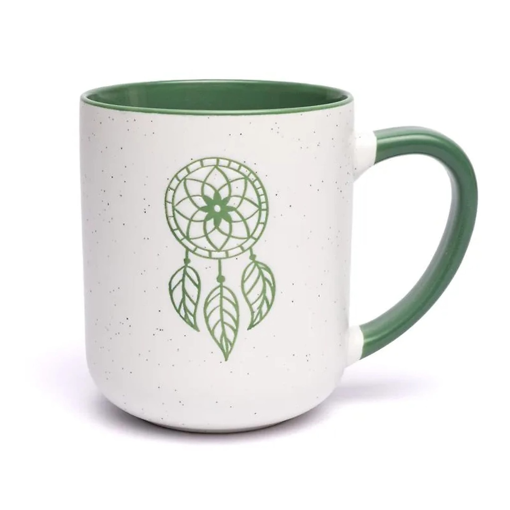 Tasse Attrape-rêves verte -- ±400 ml	
