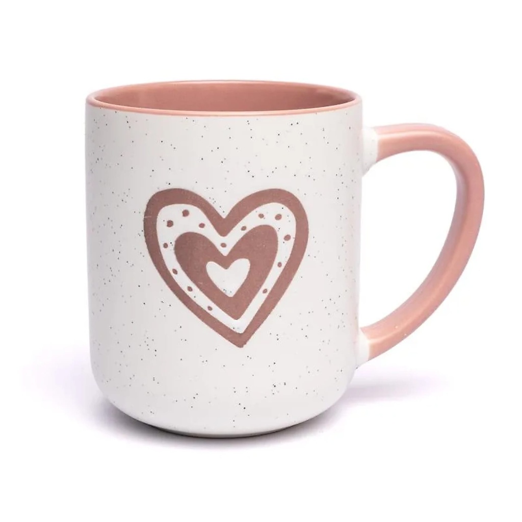 Tasse Cœur rose -- ±400 ml	