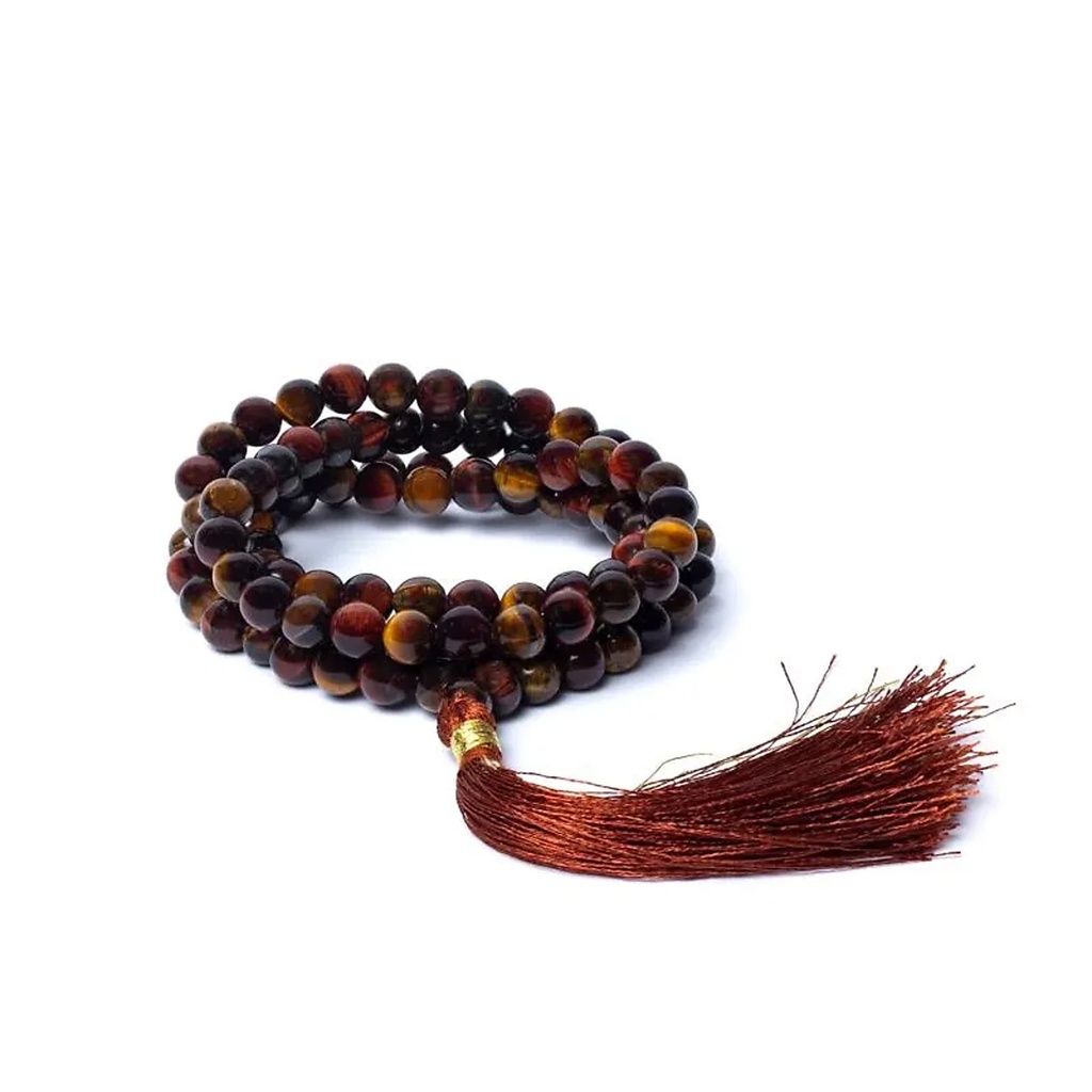 Mala oeil de tigre/oeil de chat qualité AA en pochette -- 0,6 cm