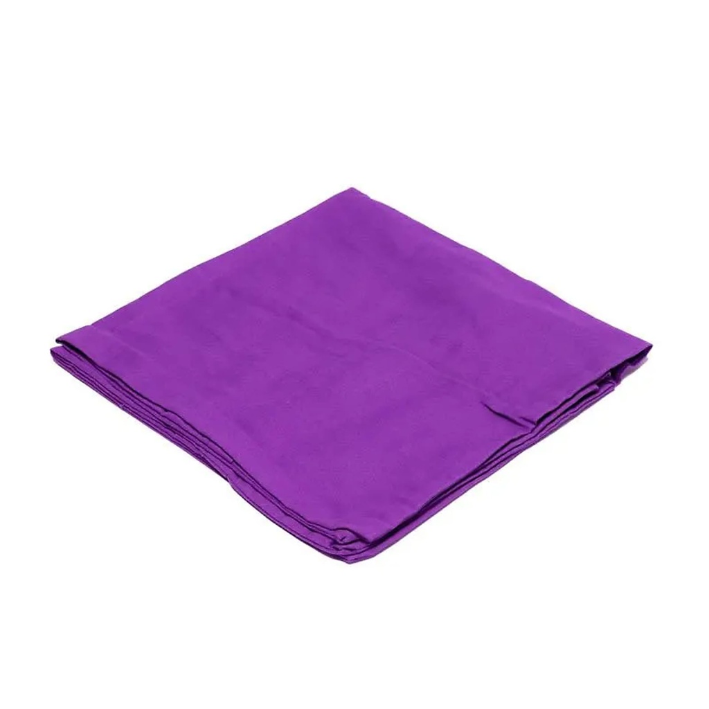 Housse de tapis de méditation 7ème Chakra en coton bio (GOTS) Violet | 65x65x5cm; 239g