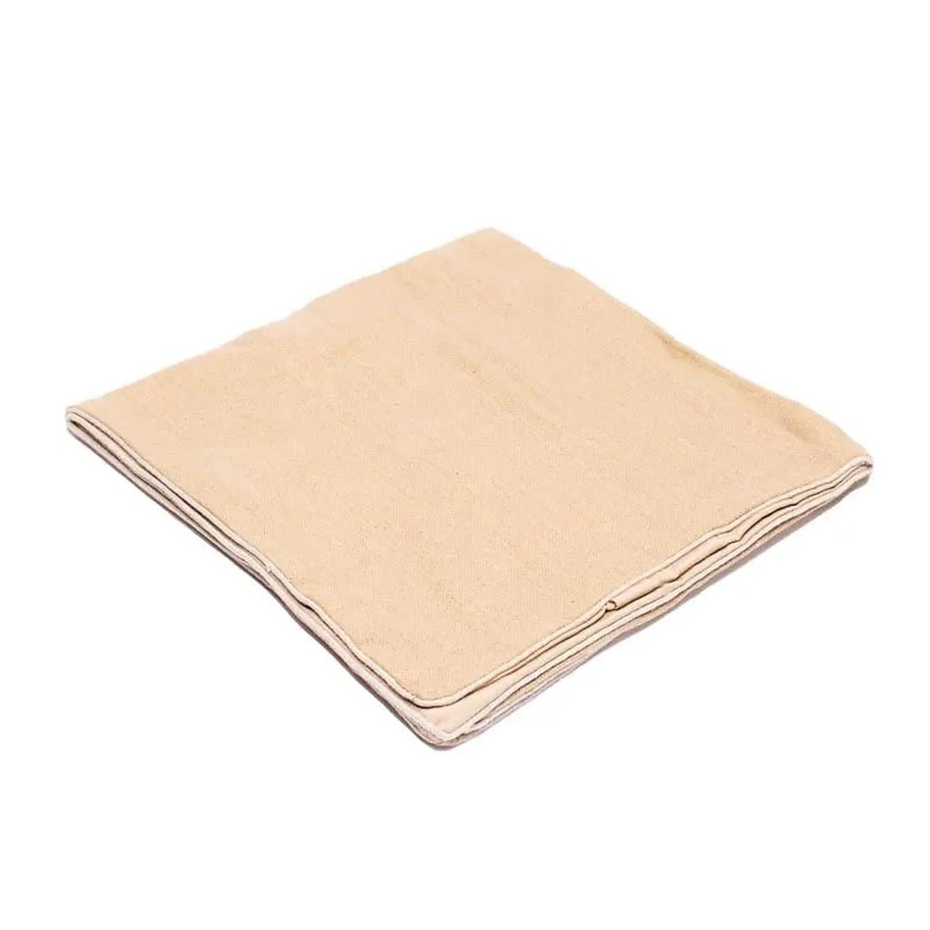 Housse coussin méditation Chanvre naturel | 65x65x5 cm