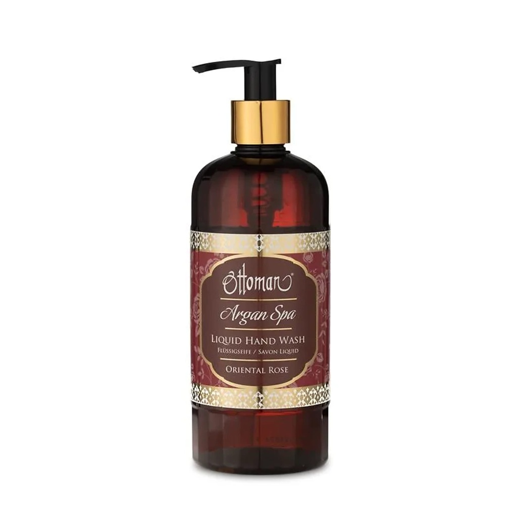 Ottoman Argan Spa Savon Liquide  Rose Orientale -- 400ml