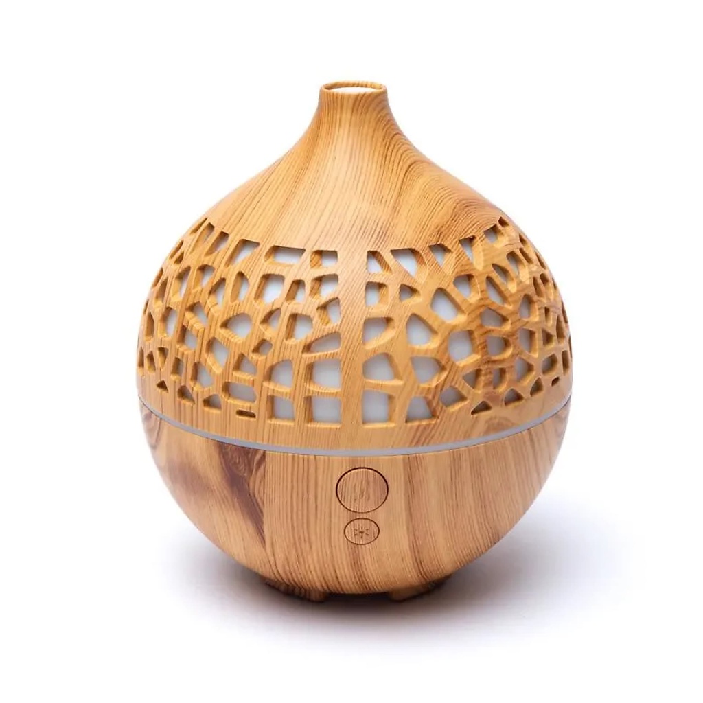 Diffuseur d'arôme Déco rond naturel USB -- 180ml