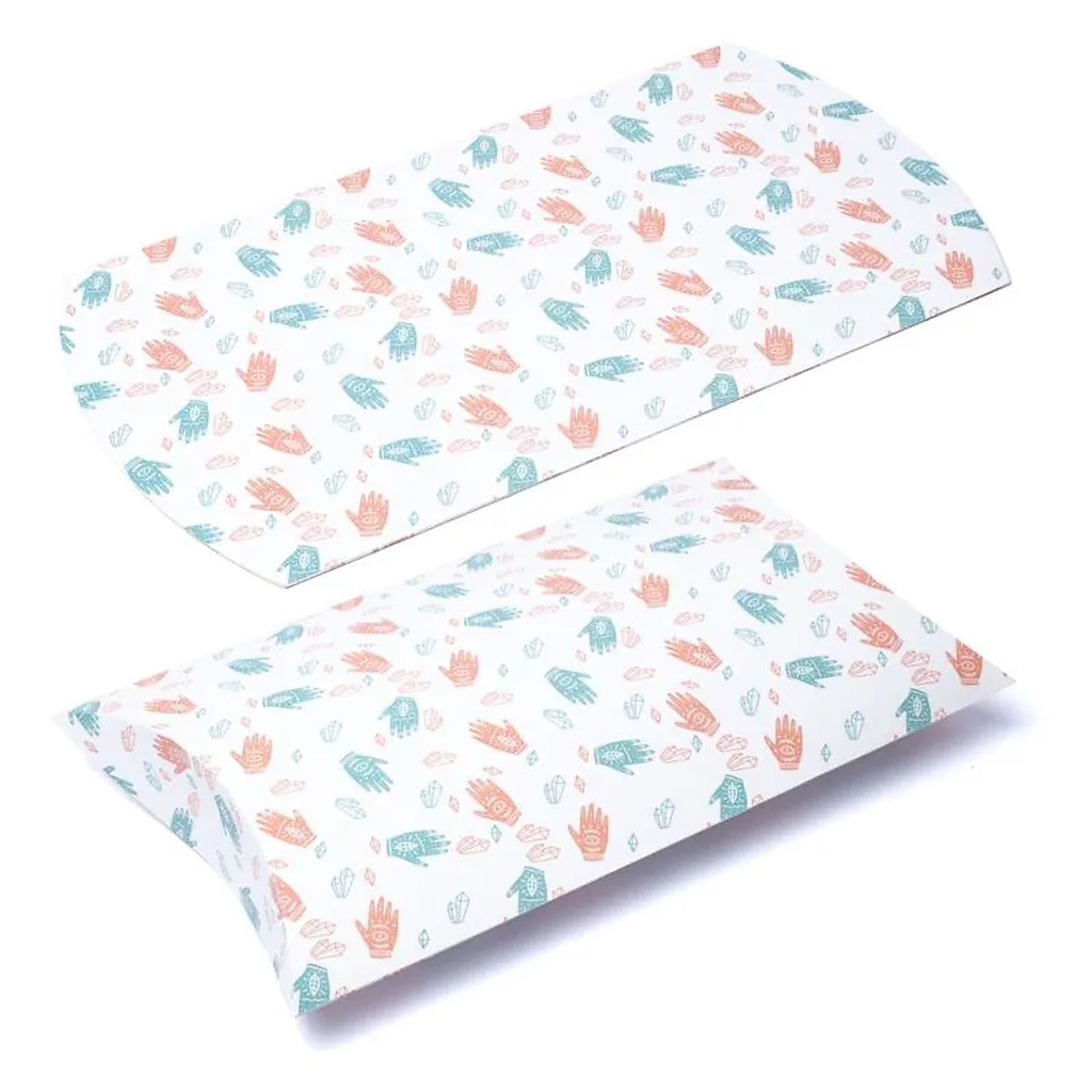 Boîte à oreillers XL main divine & gemmes -- 35.5x25.4cm