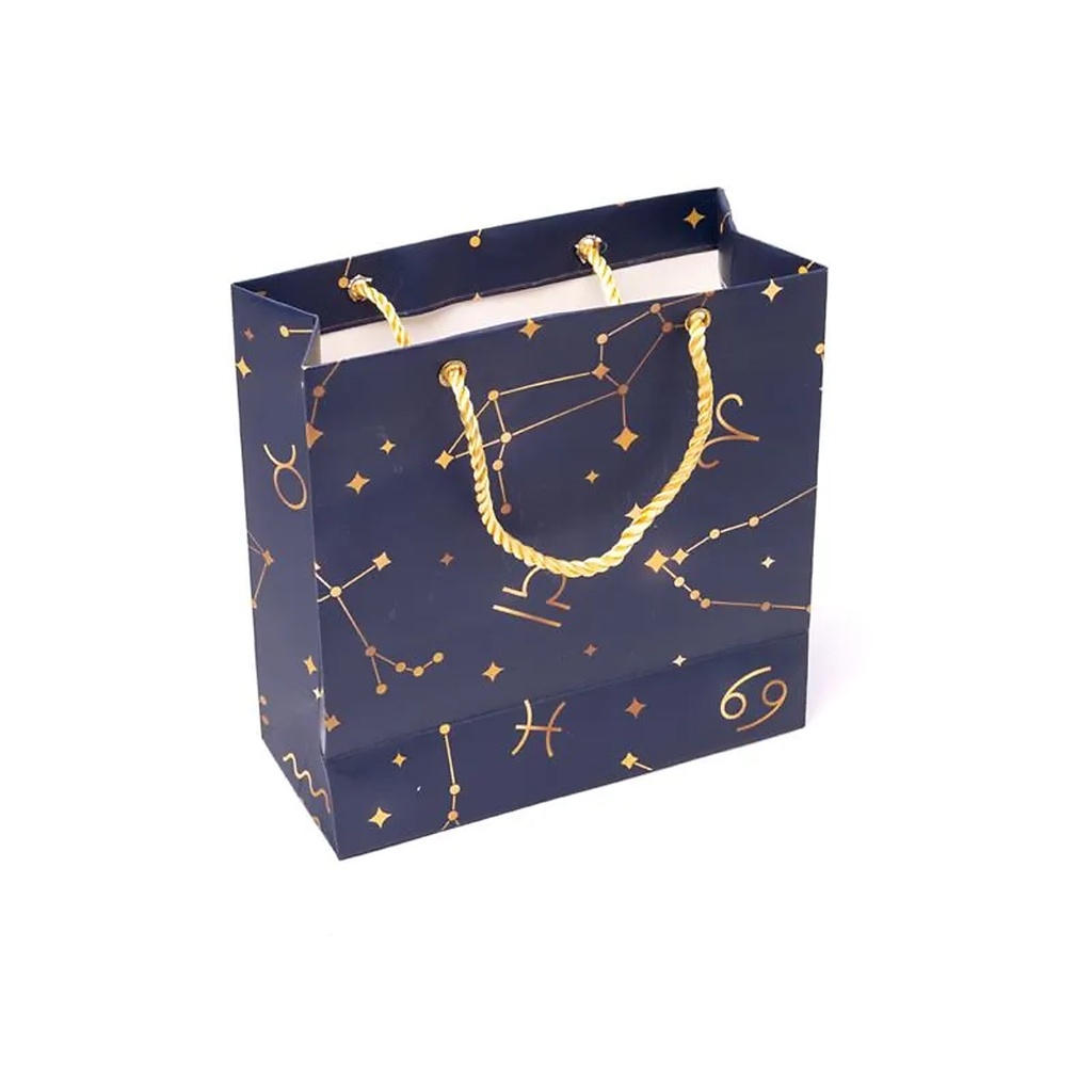 Pochette cadeau horoscope -- 20x20x8,5cm