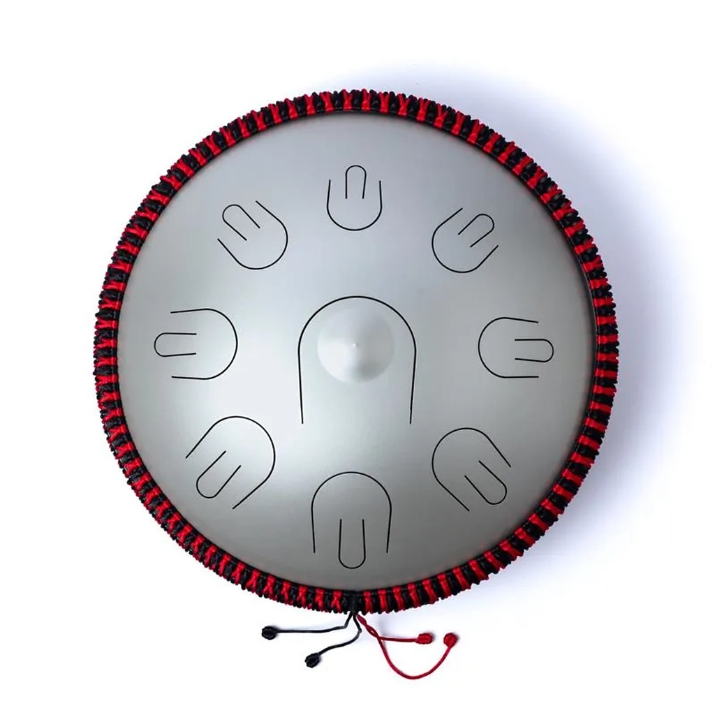 Hluru Handpan/Tambour à languettes hybride 9 notes Ré mineur -- ±36cm