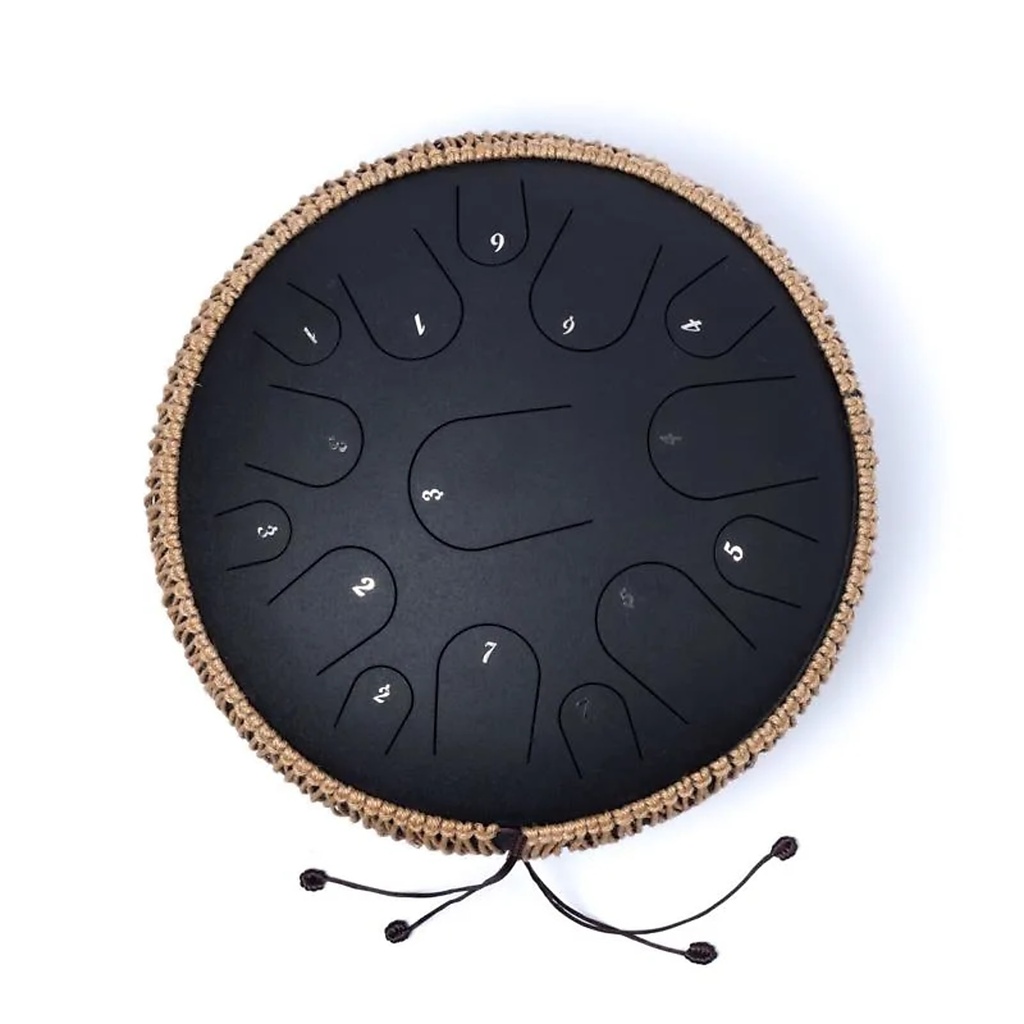 Hluru Tambour à languettes 15 notes fa#-mineur Eolien -- ±36cm