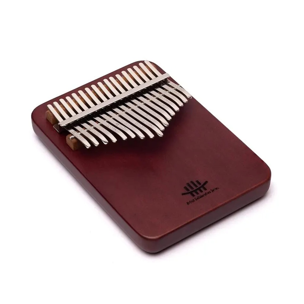Kalimba Hluru 17 touches bois violet Do majeur -- 18x12x2cm	
