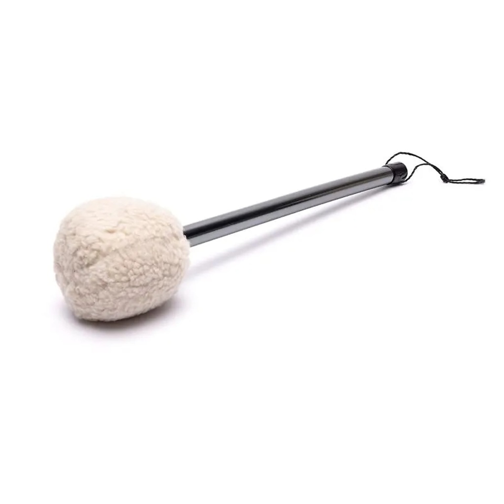 Batteur de gong à poignée à tête douce en métal -- 45cm