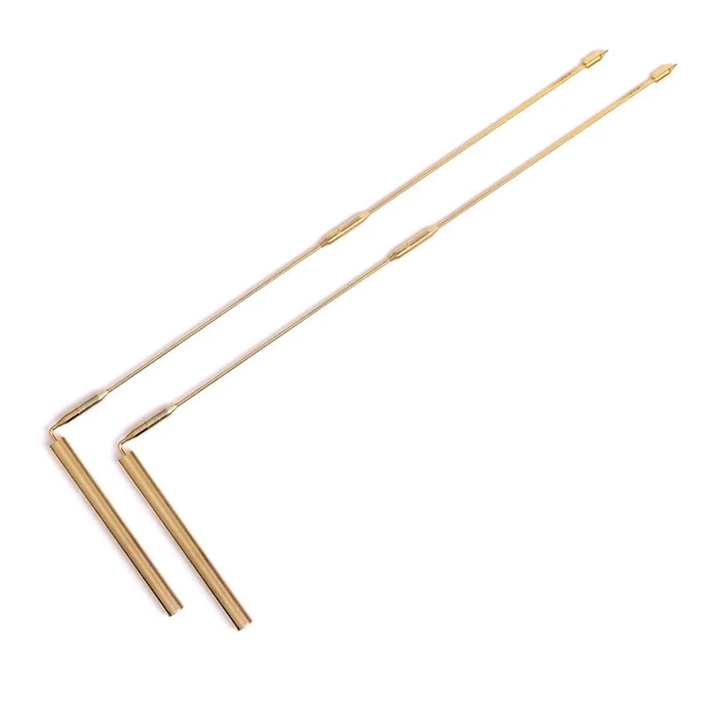 Baguette de sourcier (paire) de voyage -- 40 cm