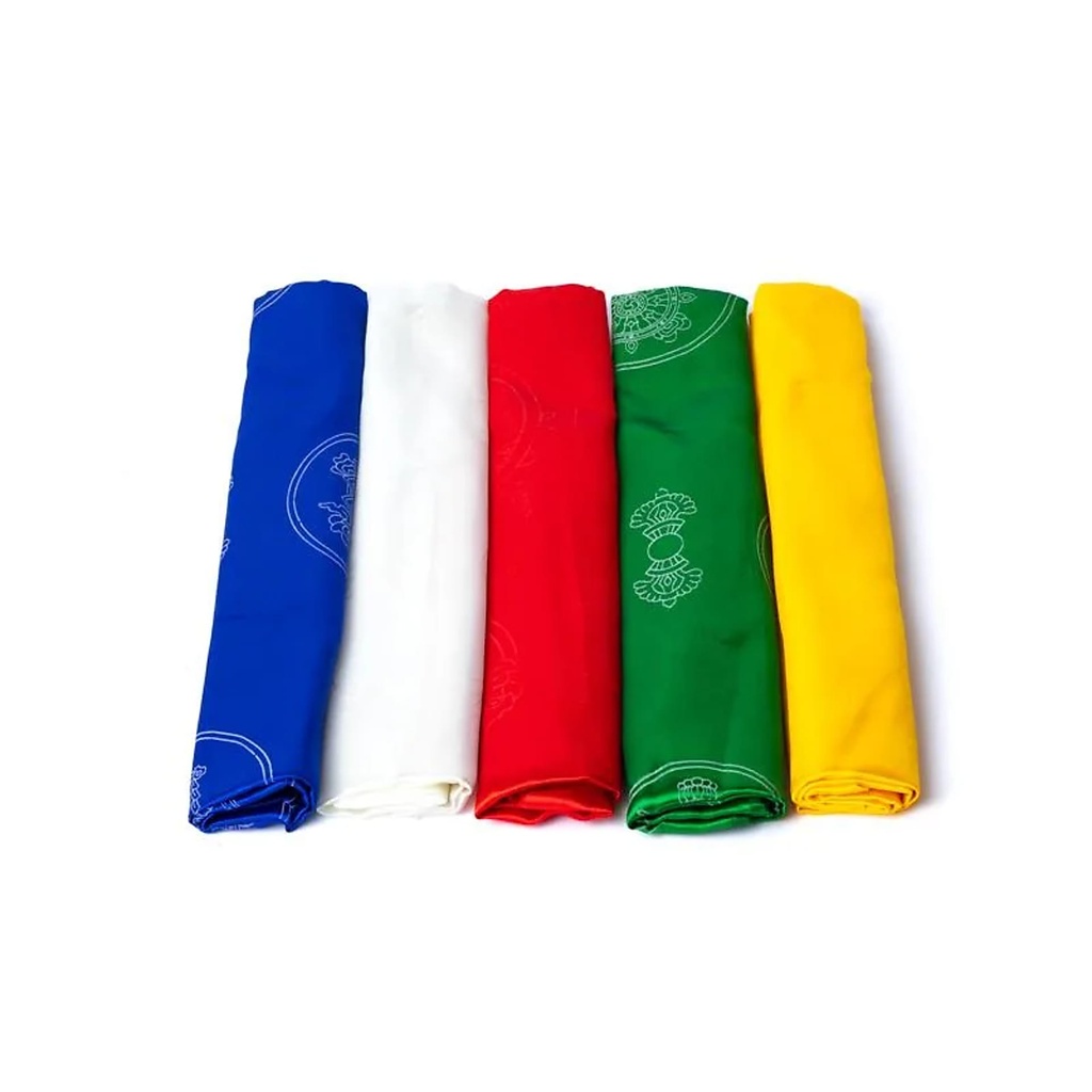 Kathag Tibétaines SET 5 couleurs -- ±185x35cm