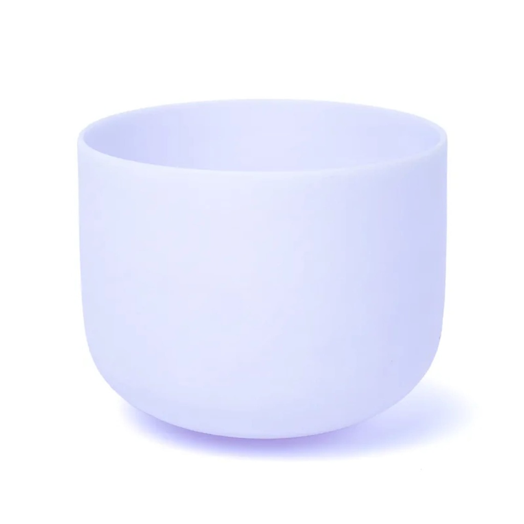 Bol chantant cristal violet F-note 432 Hz + sac -- ±20 cm