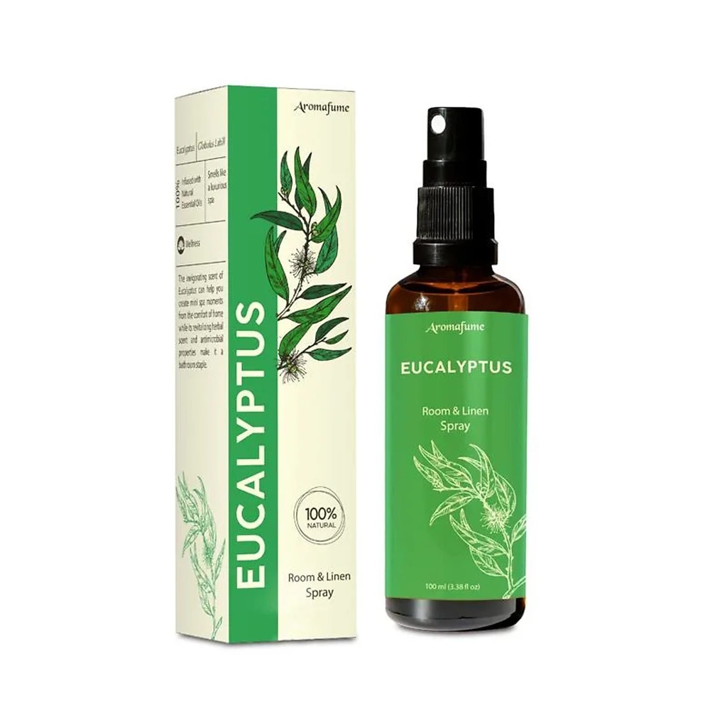 Aromafume spray d'ambiance et de blanchisserie Eucalyptus  -- 100 ml