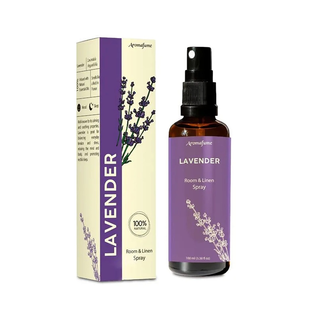 Aromafume spray d'ambiance et de blanchisserie Lavande  -- 100 ml