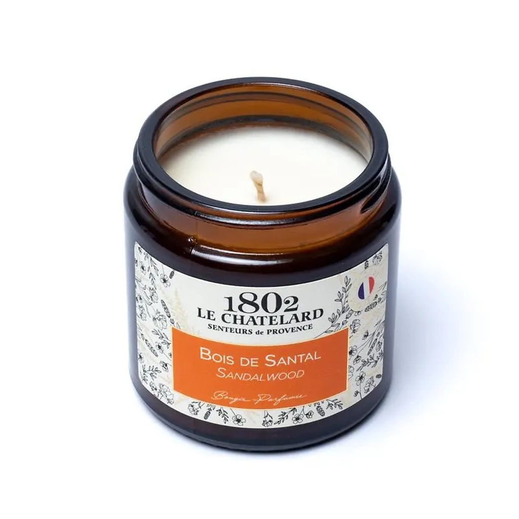 Bougie parfumée Bois de Santal-- 80g