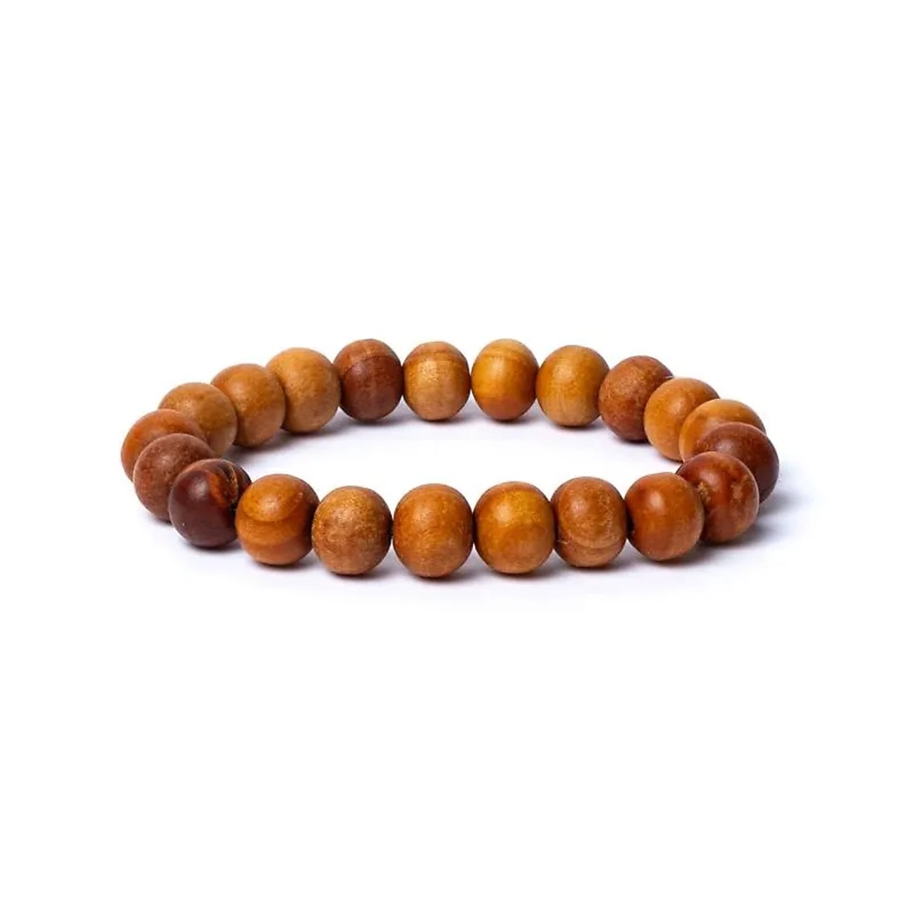 Bracelet en bois de cèdre -- ±0,8 cm