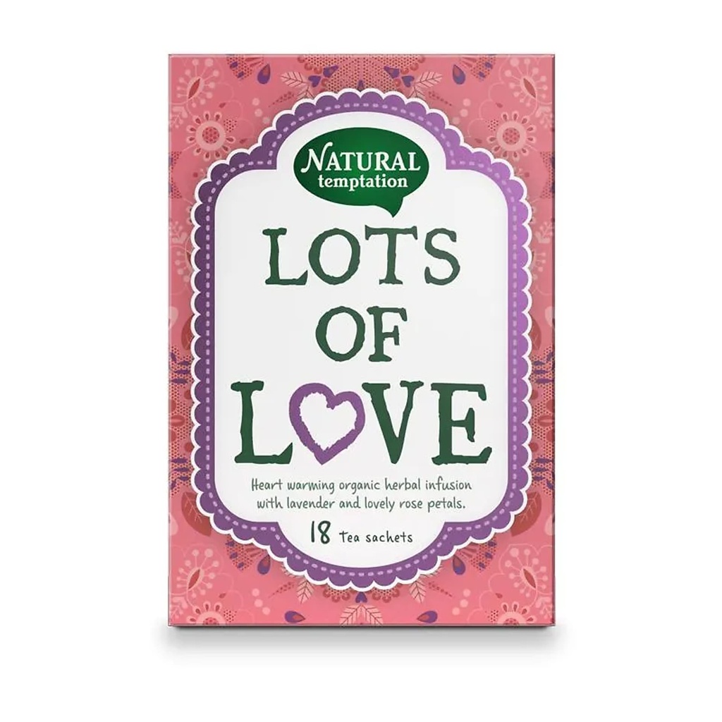 Natural Temptation Lots of Love tisane bio -- 27 g