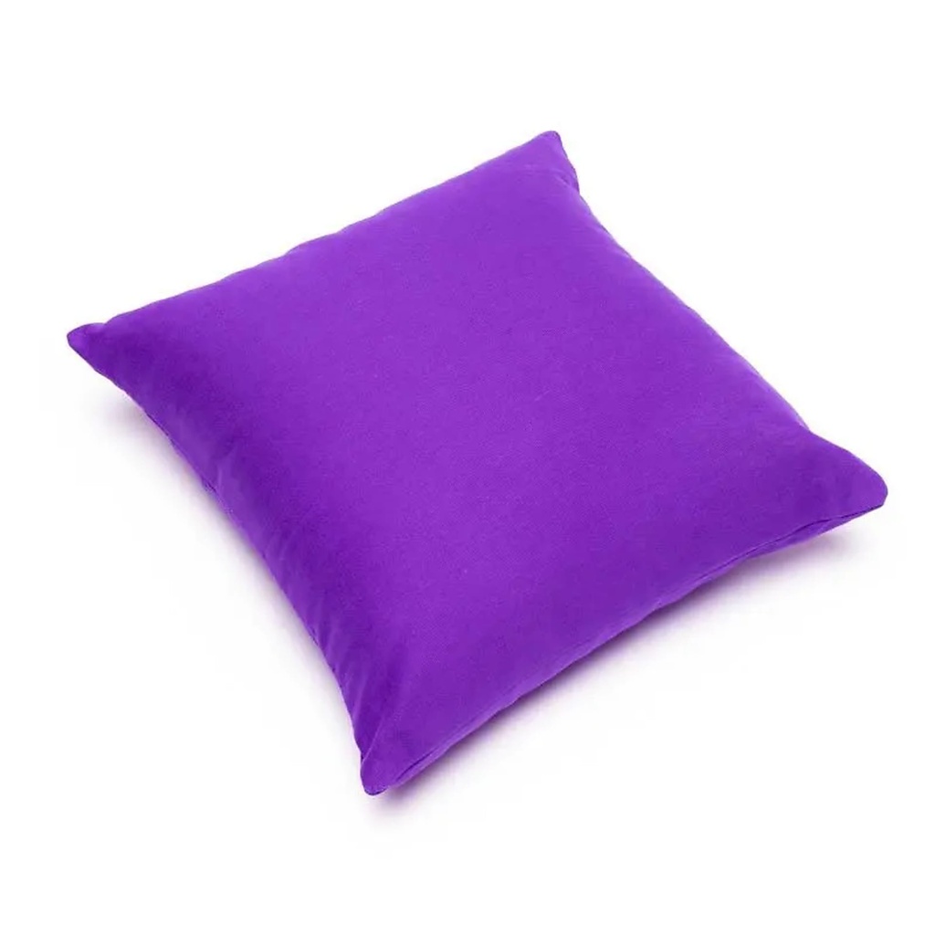 [8718969174428] Coussin de méditation genoux violet | 28x28 cm