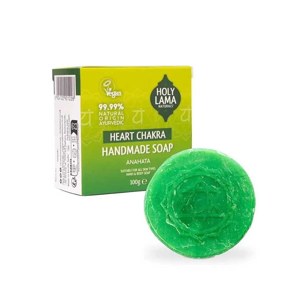 Holy Lama savon chakra du cœur -- 100 g