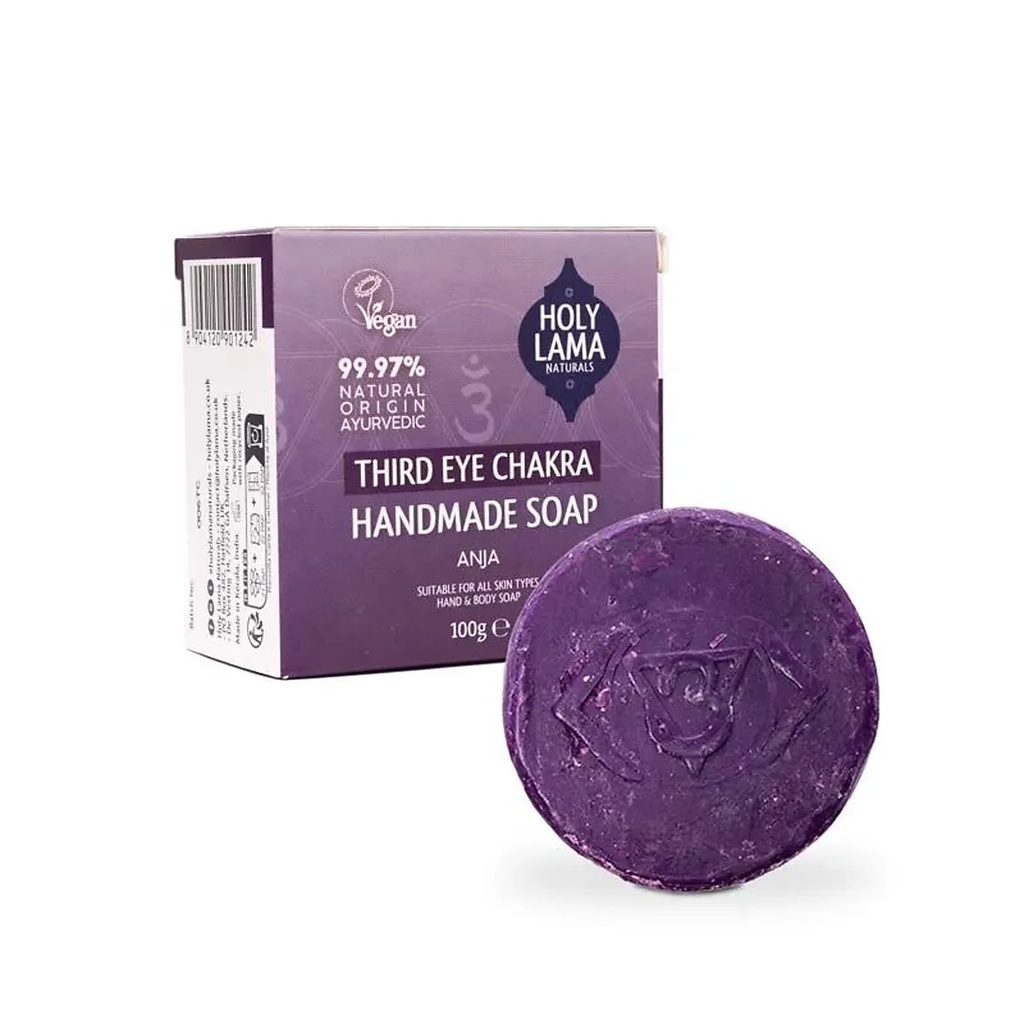 Holy Lama savon chakra du troisième œil -- 100 g