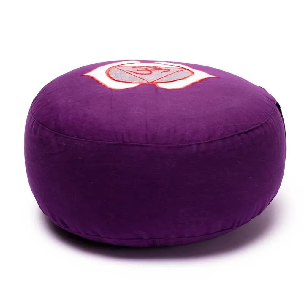 Coussin 6e Chakra Ajña brodé | 33x17 cm