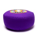 Coussin 7e Chakra Sahasrara brodé | 33x17 cm