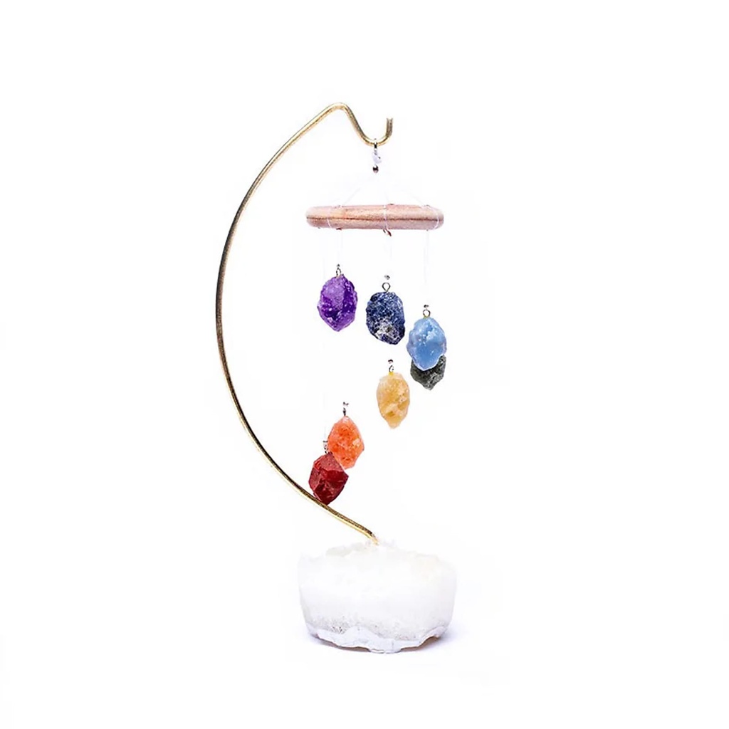 Décor mobile 7 chakras -- ± 23x15,5cm