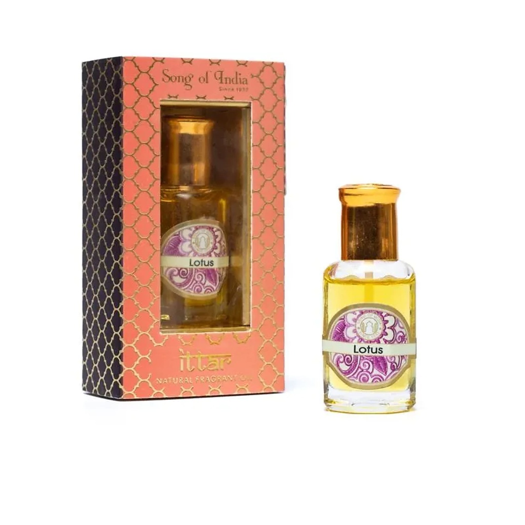Huile parfumée ayurvédique Lotus -- 10 ml