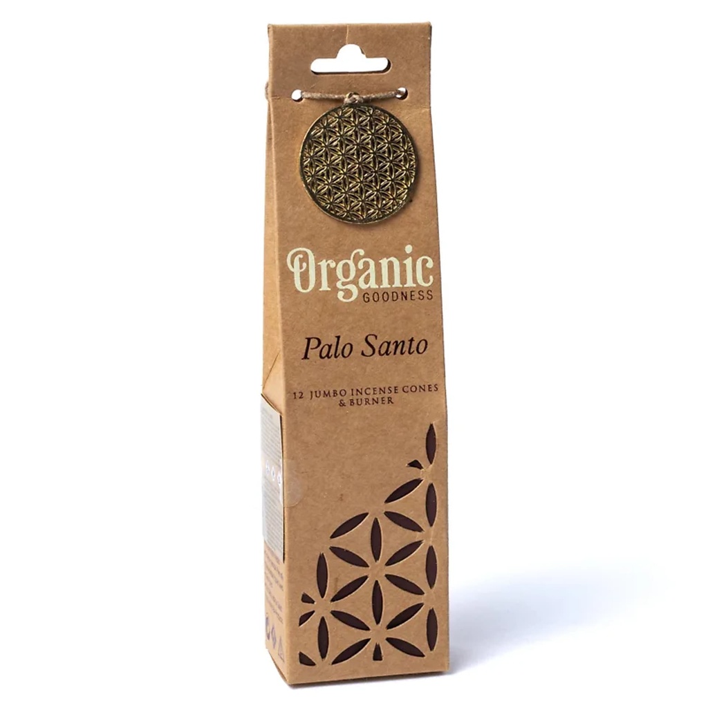 Goodness Palo Santo cônes d'encens + brûleur Bio  -- 72g