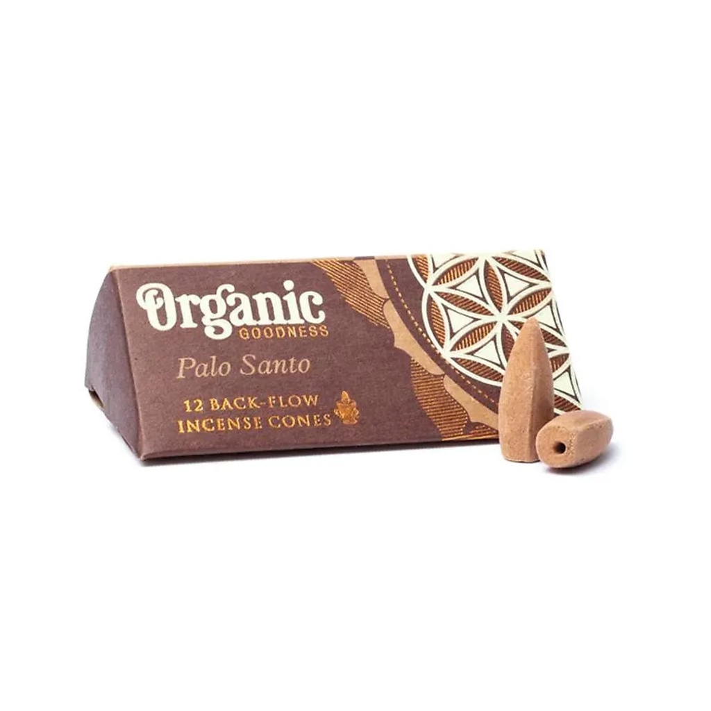Cônes d'encens à refoulement naturel Palo Santo -- 24g