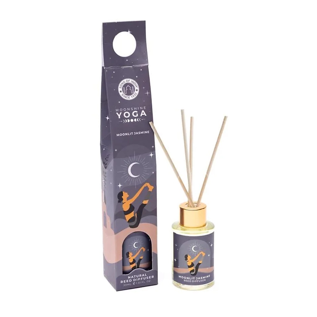 Moonshine Yoga diffuseur à roseaux moonlit jasmine -- 30 ml	