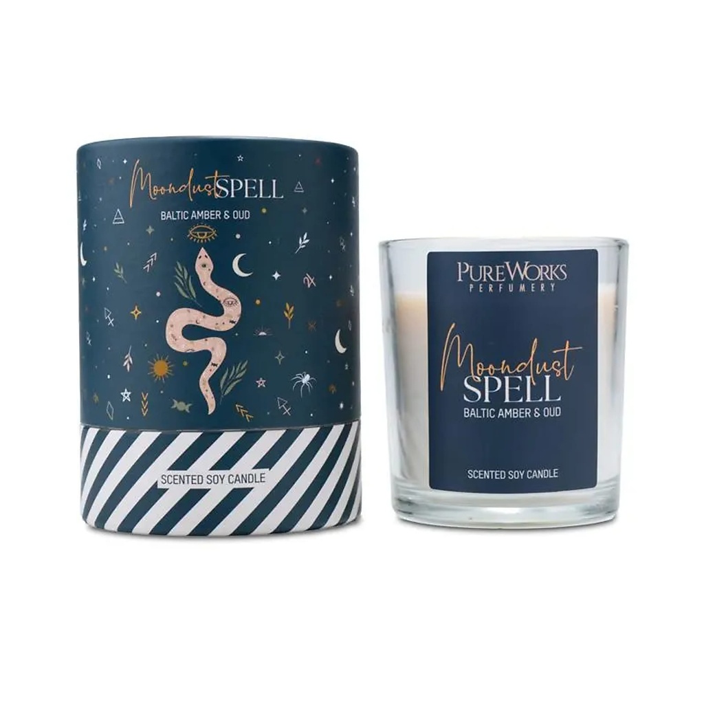 Bougie parfumée Celestial Magic Sortilège de Poussière Lunaire -- 120g