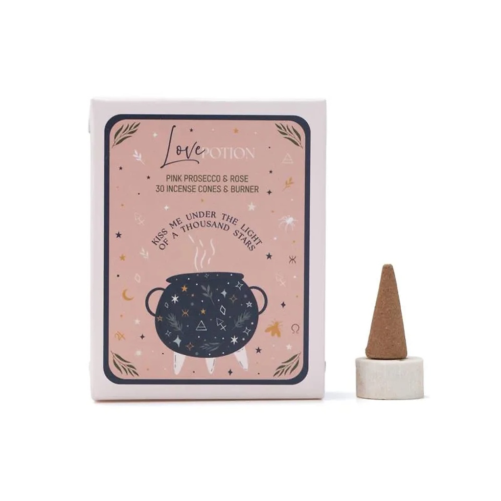 Cônes d'encens Celestial Magic Philtre d'Amour -- 48 g