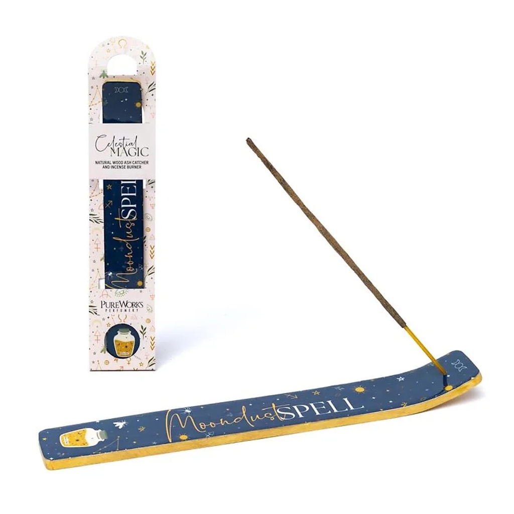 Porte-encens Celestial Magic Poussières de lune enchantées -- 26 cm