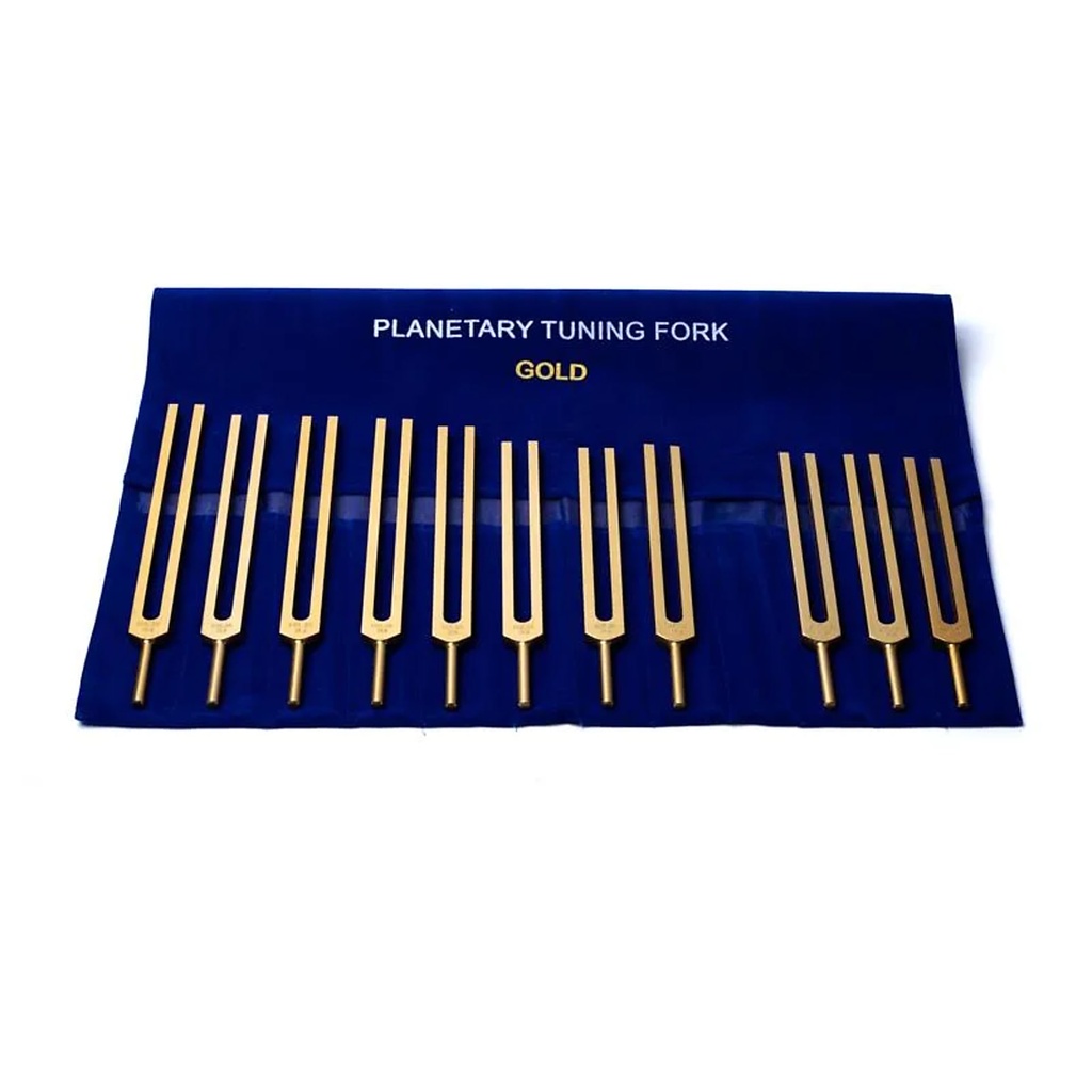 Set diapasons Cosmic Octave dorés non pondérés -- 59x32cm