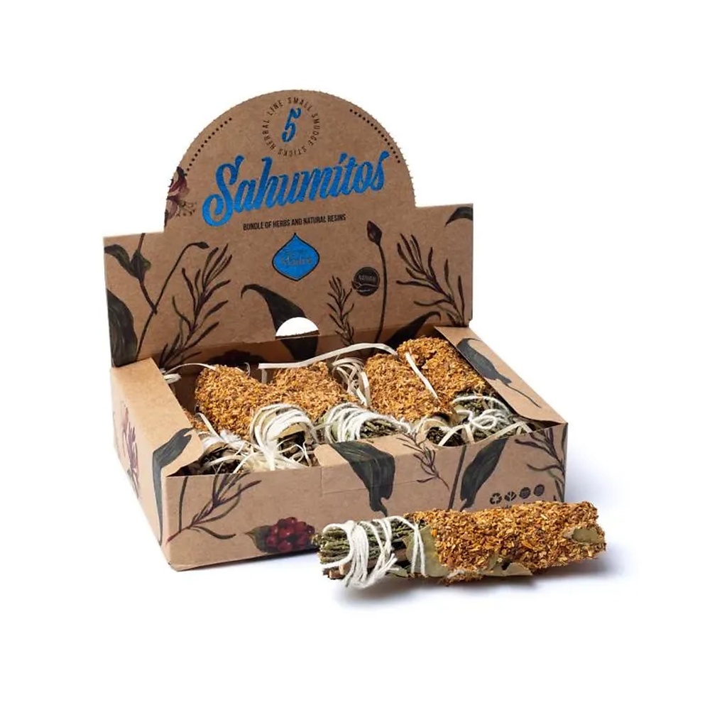 Sagrada Madre Sahumitos smudge Palo Santo -- 18x4x12cm