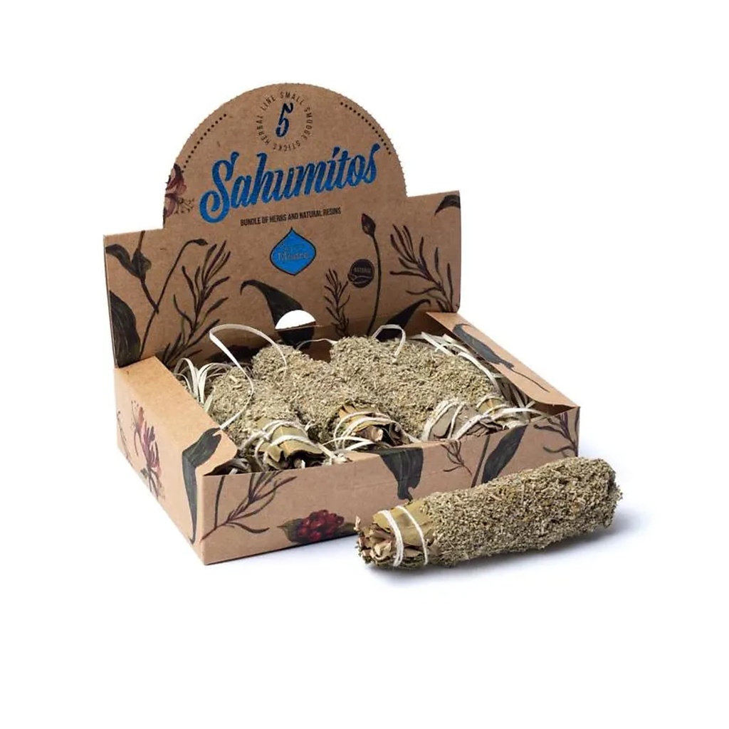 Sagrada Madre Sahumitos Smudge Sauge blanche -- 18x4x12cm