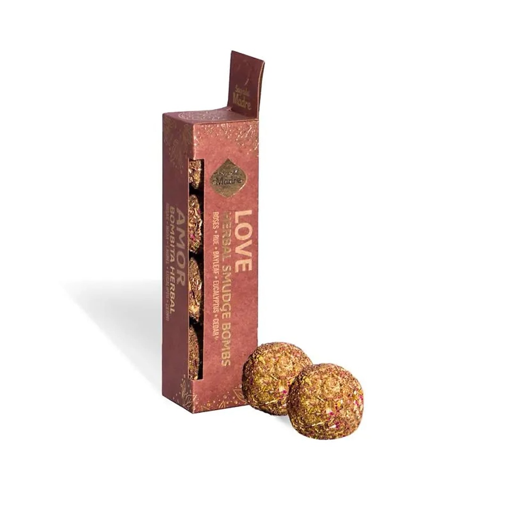 Sagrada Madre smudge bombs Amour aux herbes -- 34g