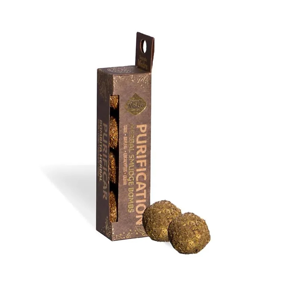 Sagrada Madre smudge bombs Purification aux herbes -- 36g