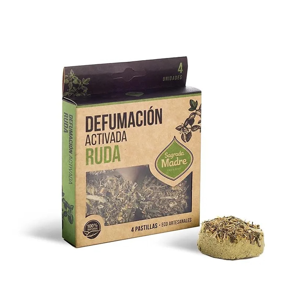 Sagrada Madre disques d'encens Rue -- 56g	