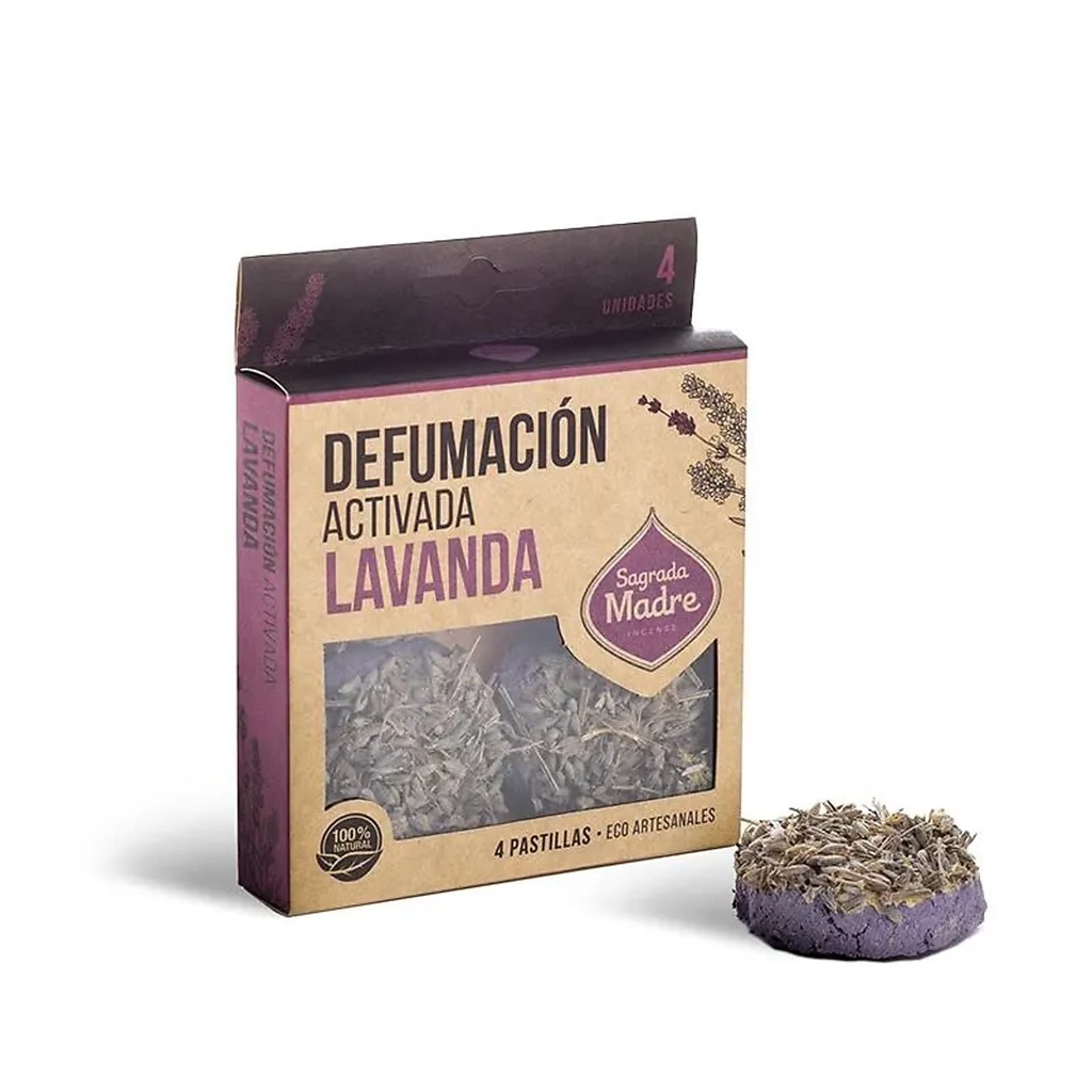 Sagrada Madre disques d'encens Lavande -- 56g	