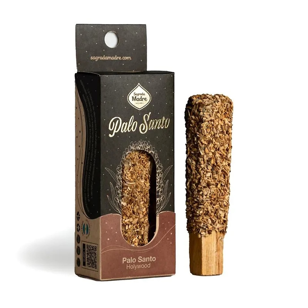 Sagrada Madre bâton de Palo Santo aux éclats de Palo Santo -- 20g	
