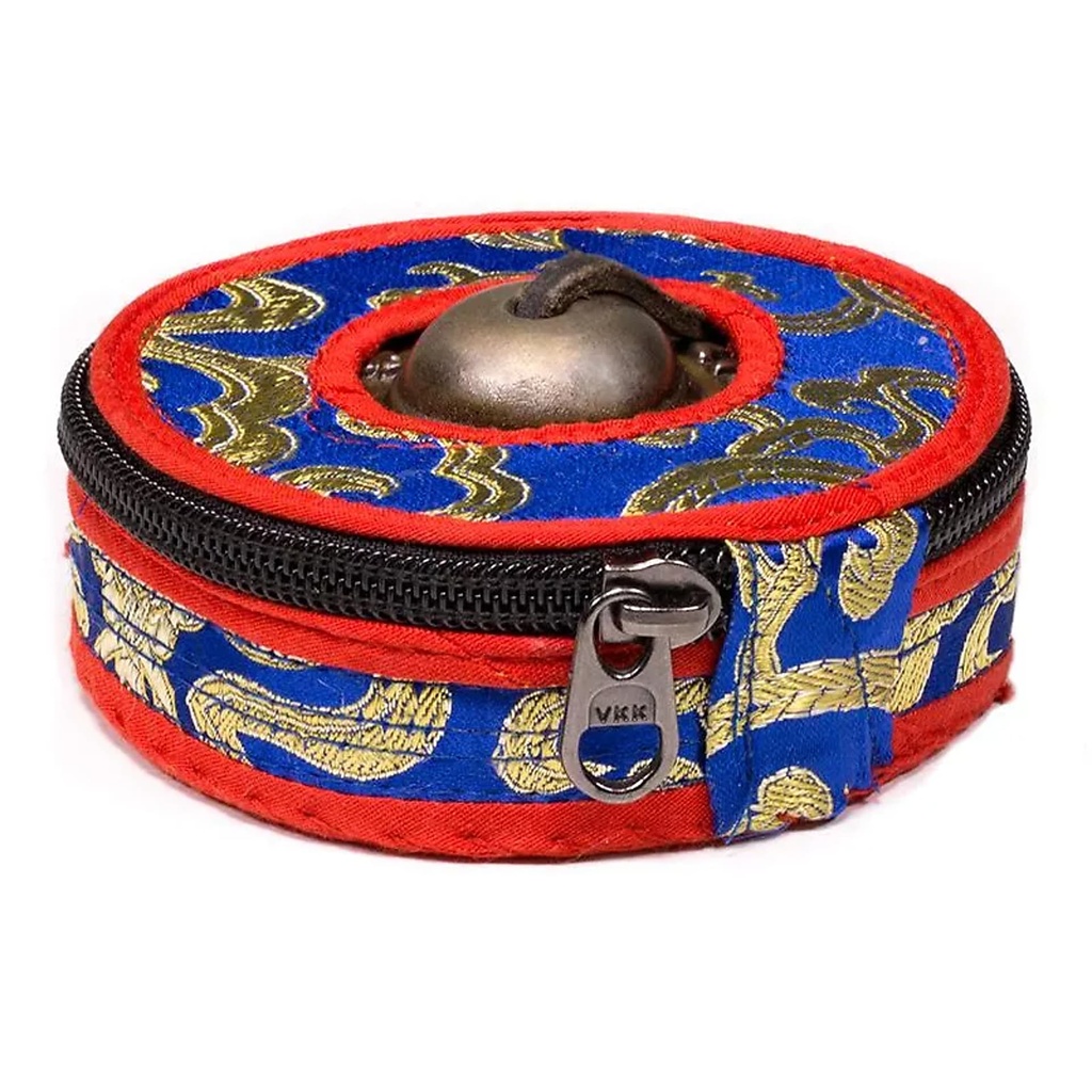 Housses pour cymbales bleu/rouge petit modèle | 7.5 cm