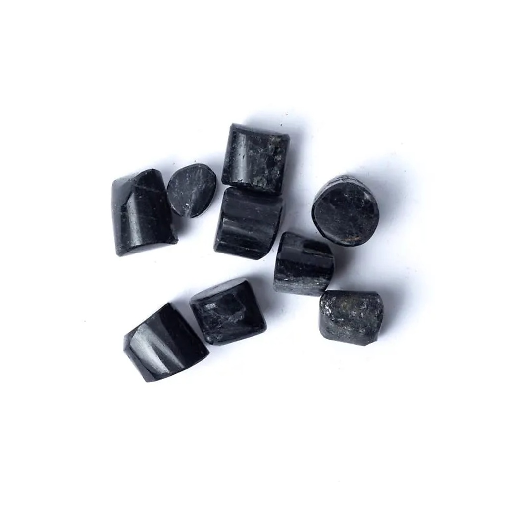Tourmaline noire pierres polies qualité A -- ±1,5-3,5cm ; ±250g